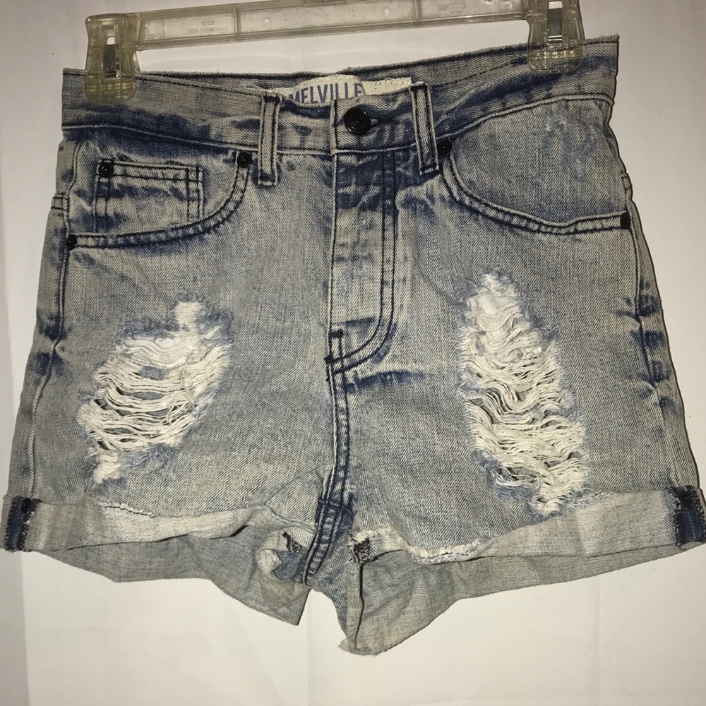 Brandy Melville Distressed Jeans Shorts